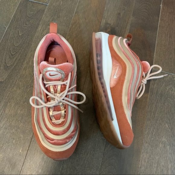 Nike Shoes - Nike's Air Max 97 LX Velvet in "Dusty Peach" 9